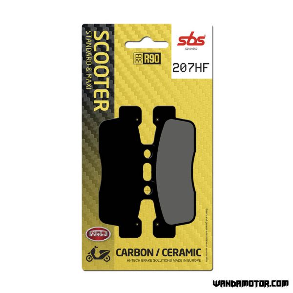 Brake pads SBS 207HF